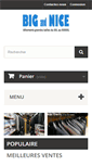 Mobile Screenshot of big-and-nice.fr